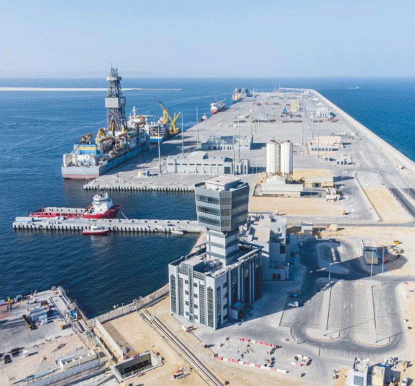 Duqm Free Zone Port · Roads & Terminal Buildings